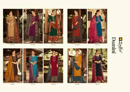 Zulfat Damini 497 Readymade Cotton Salwar Suit Catalog